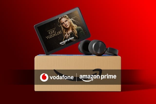 Your first 3 months of Amazon Prime membership from Vodafone